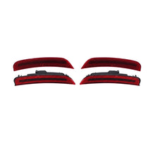 2015-2023 Dodge Charger Front & Rear Red LED Side Markers