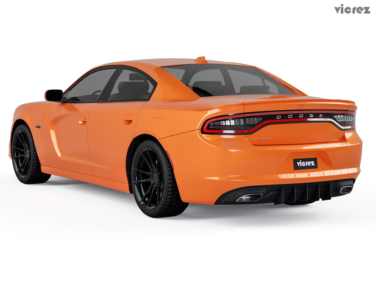 2015-2023 Dodge Charger Genali Rear Diffuser Add-On - view 4
