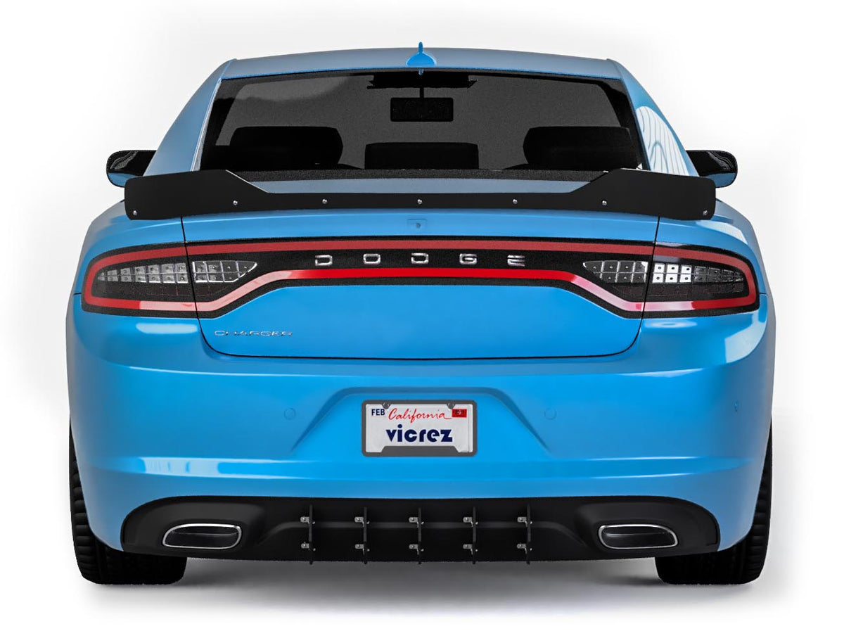 2015-2023 Dodge Charger LV Style Rear Diffuser Add-On - view 3