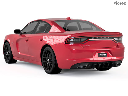 2015-2023 Dodge Charger LV Style Rear Diffuser Add-On - view 7