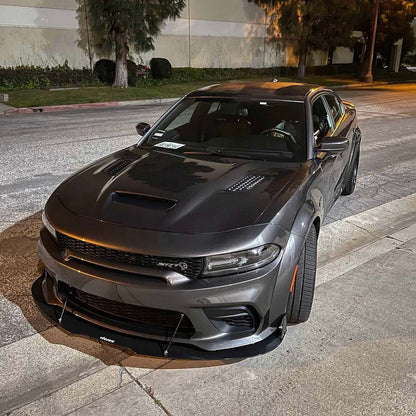 2015-2023 Dodge Charger Redeye Style Hood w/ Air Vent Scoop - view 7