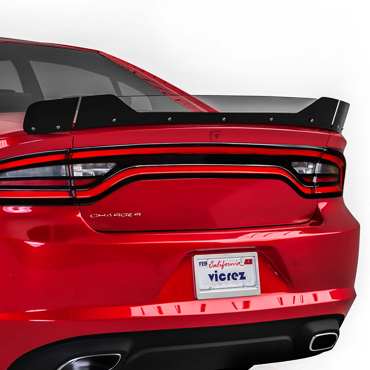 2015-2023 Dodge Charger V3R Wicker Bill for 3-Piece Spoiler - view 10