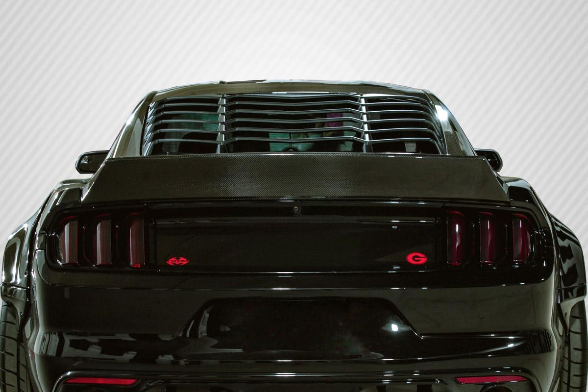 2015-2023 Ford Mustang Coupe GT Concept Trunk, Carbon Fiber - view 2