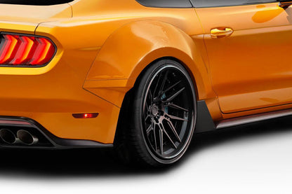 2015-2023 Ford Mustang Grid Wide Body Rear Fender Flares - 4 piece - view 1