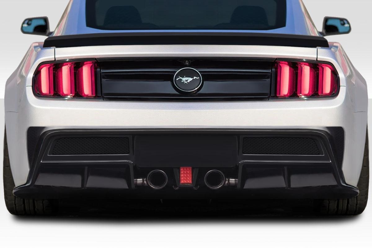 2015-2023 Ford Mustang Hyper Rear Bumper, Fiberglass - view 1