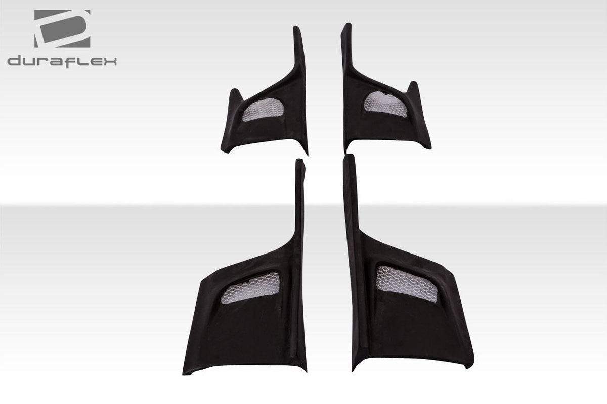 2015-2023 Ford Mustang KT Style Side Skirt Rocker Panels Add-Ons - view 3