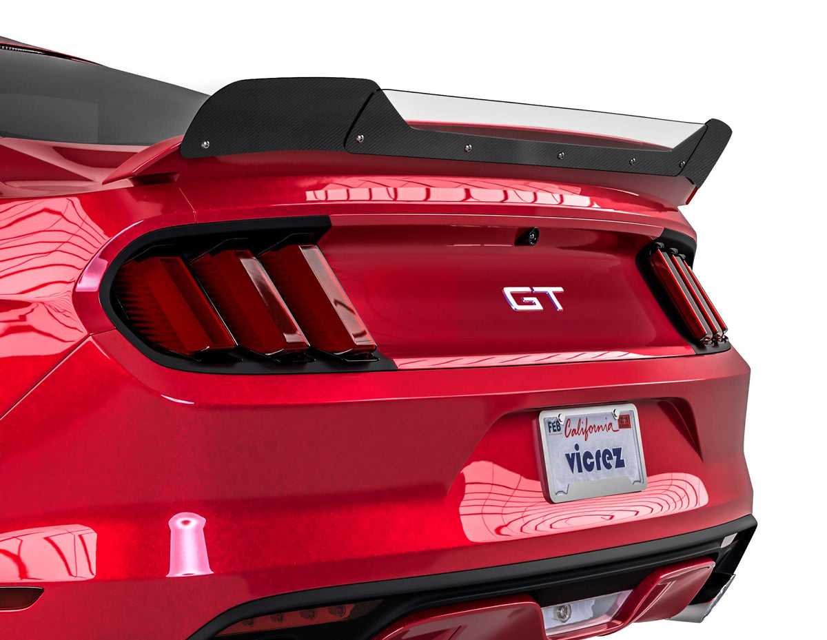 2015-2023 Mustang GT350 / Track Pack V3R Wicker Bill Add-On - view 7