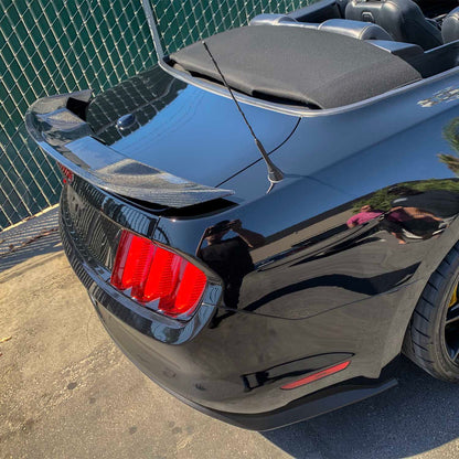 2015-2023 Ford Mustang GT500 Style Rear Wing, Carbon Fiber - view 3
