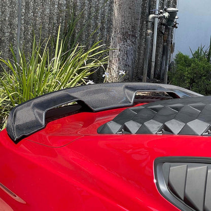 2015-2023 Ford Mustang GT500 Style Rear Wing, Carbon Fiber - view 5