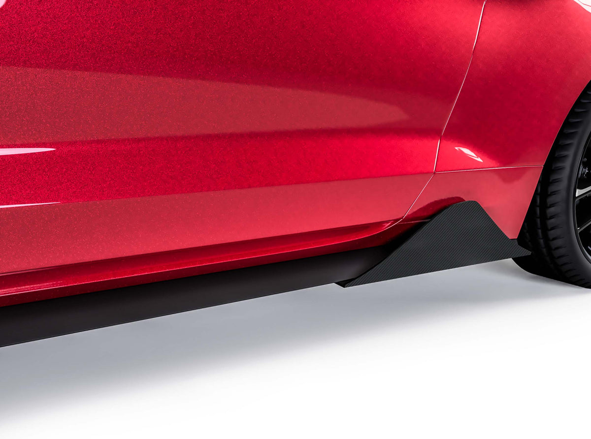 2015-2023 Ford Mustang Centa Pro Style Rocker Panel Winglets - view 8
