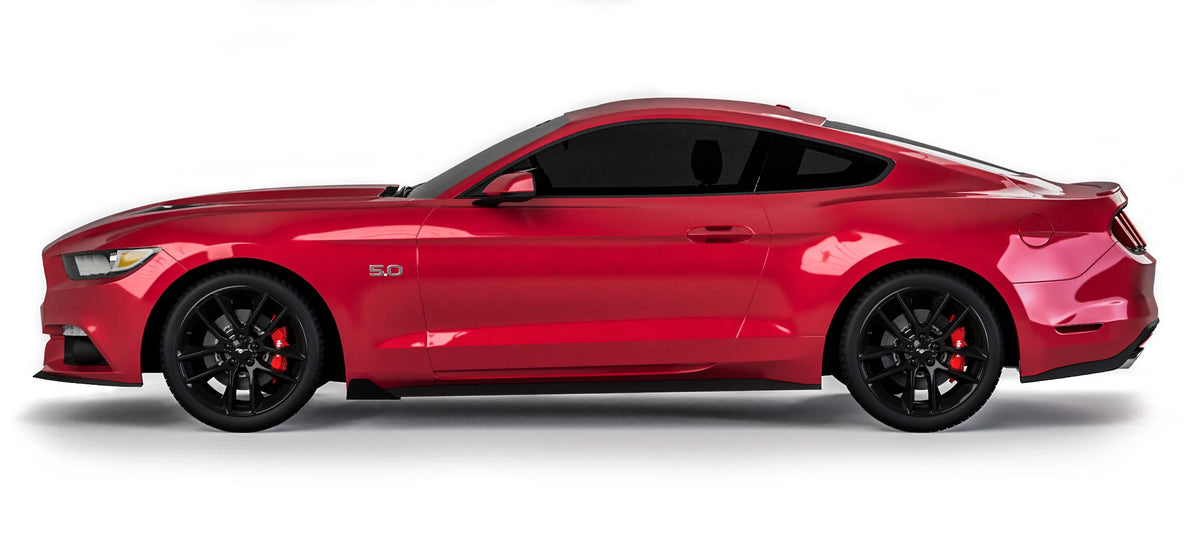 2015-2023 Ford Mustang Centa Style Rocker Panel Winglets - view 4