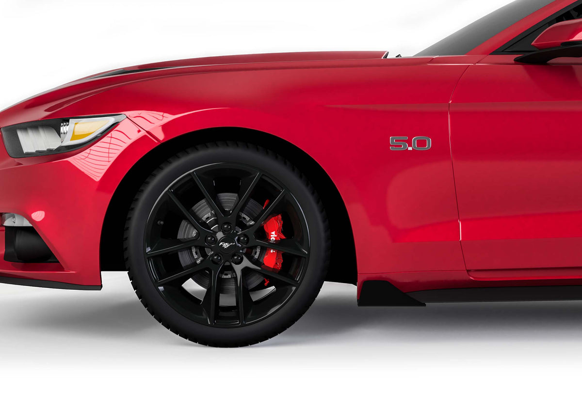 2015-2023 Ford Mustang Centa Style Rocker Panel Winglets - view 5