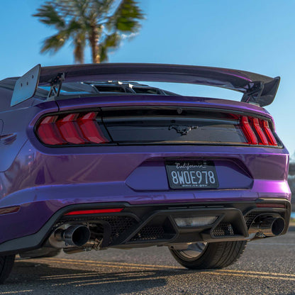 2015-2023 Mustang GT500 Track Pack Rear Wing, Gloss Carbon - view 2