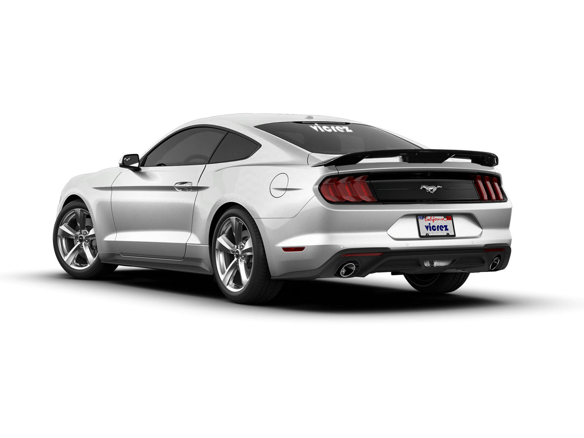 2015-2023 Ford Mustang GT500 Style Rear Wing, Matte Black