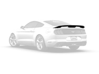 2015-2023 Ford Mustang GT500 Style Rear Wing, Matte Black - view 7