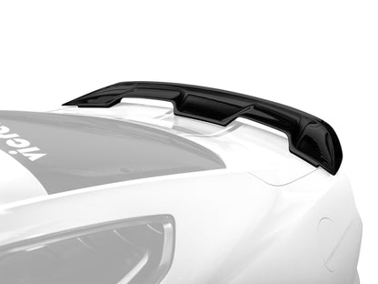 2015-2023 Ford Mustang GT500 Style Rear Wing, Matte Black - view 8