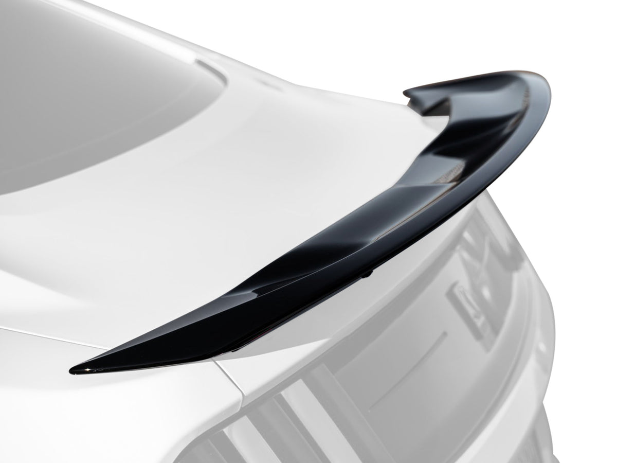 2015-2023 Ford Mustang GT500 Style Rear Wing, Matte Black - view 9