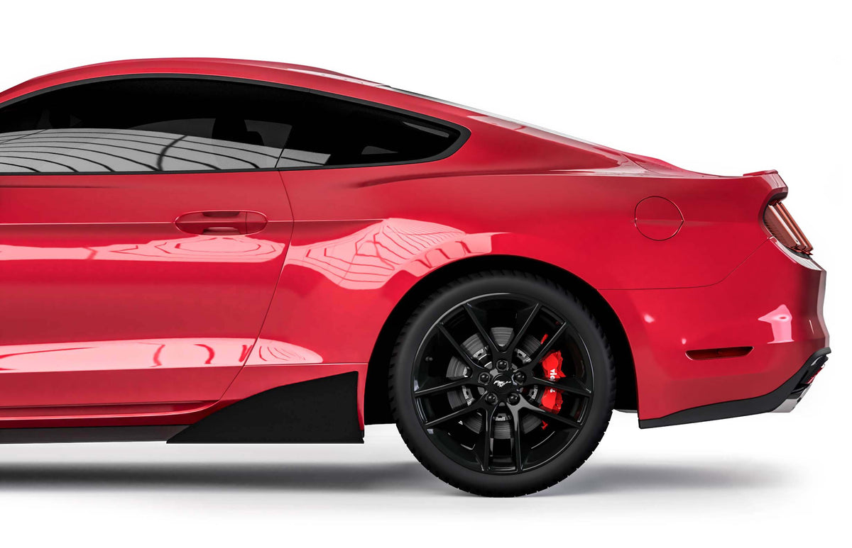 2015-2023 Ford Mustang MCL Pro Style Rocker Panel Winglets