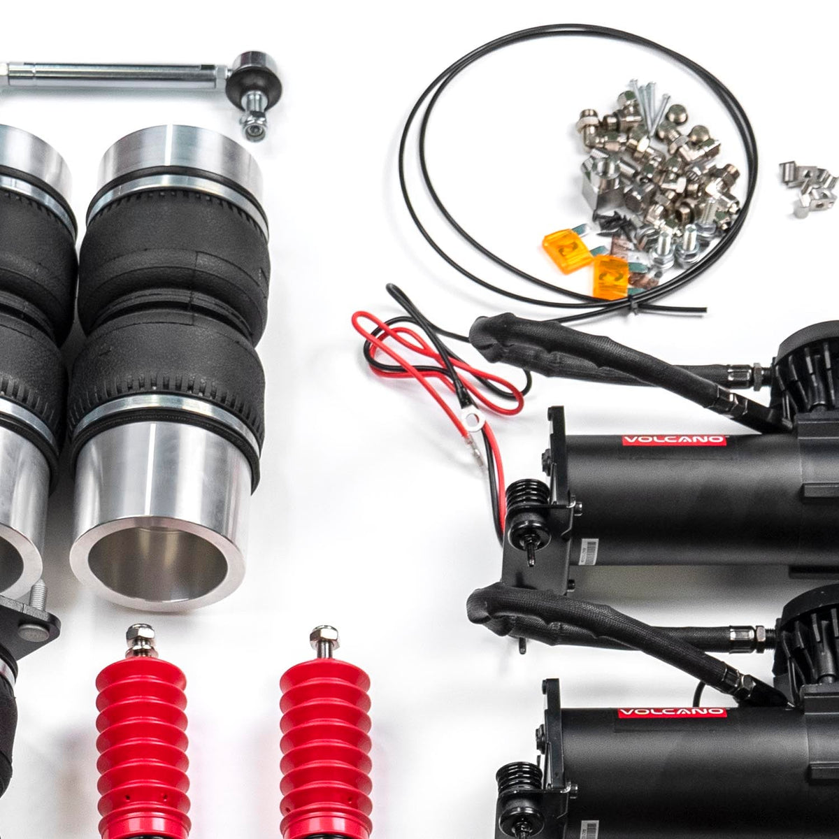 2015-2023 Ford Mustang Air Ride Suspension Kit w/ Management - view 6
