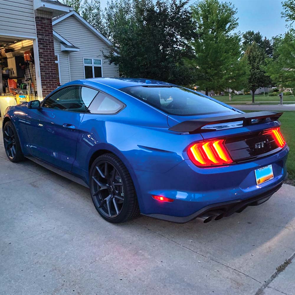 2015-2023 Ford Mustang Performance Pack Style Rear Spoiler - view 3