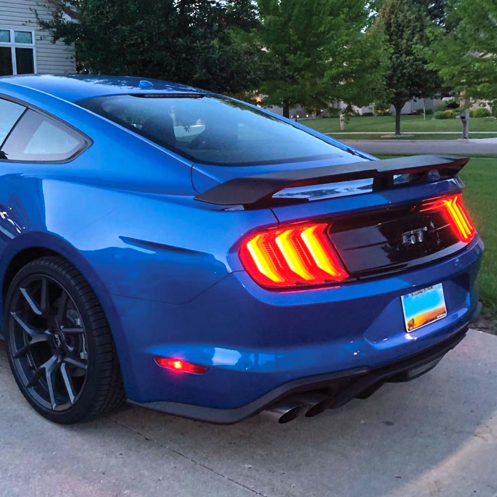 2015-2023 Ford Mustang Performance Pack Style Rear Spoiler - view 4