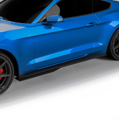 2015-2023 Ford Mustang GT500 Style Side Skirts Rocker Panels