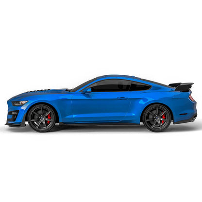 2015-2023 Ford Mustang GT500 Style Side Skirts Rocker Panels - view 5