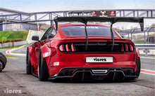 2015-2023 Ford Mustang Track Rear Wing Spoiler, Carbon Fiber