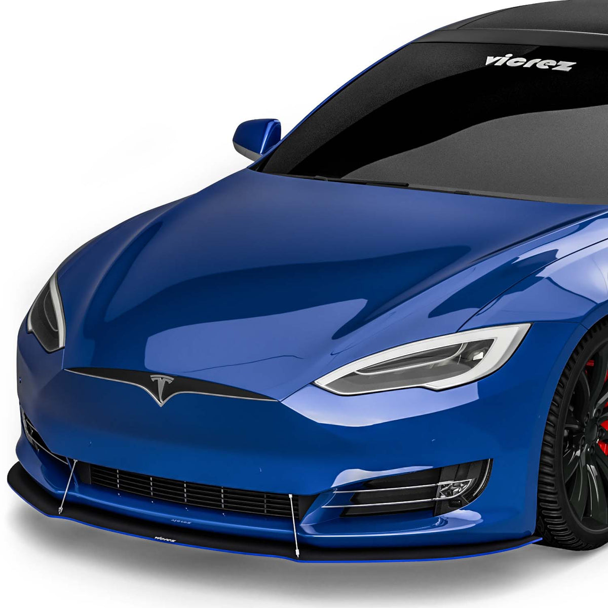 2015-2023 Tesla Model S VR1 Front Splitter, ABS