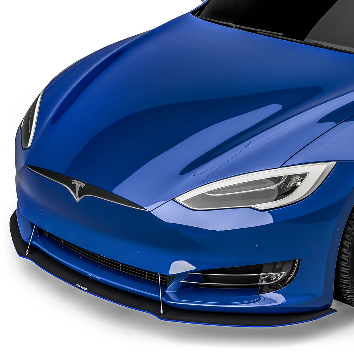 2015-2023 Tesla Model S VR1 Front Splitter, ABS - view 2