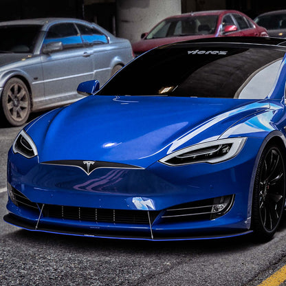 2015-2023 Tesla Model S VR1 Front Splitter, ABS - view 6