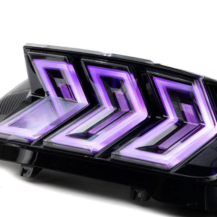 2015-2023 Mustang S550 Heritage-X™ RGB Taillights Amber Turn Signal Sequential w/ Animation