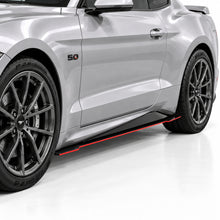 2015-2025 Ford Mustang V7R Side Skirt Splitters