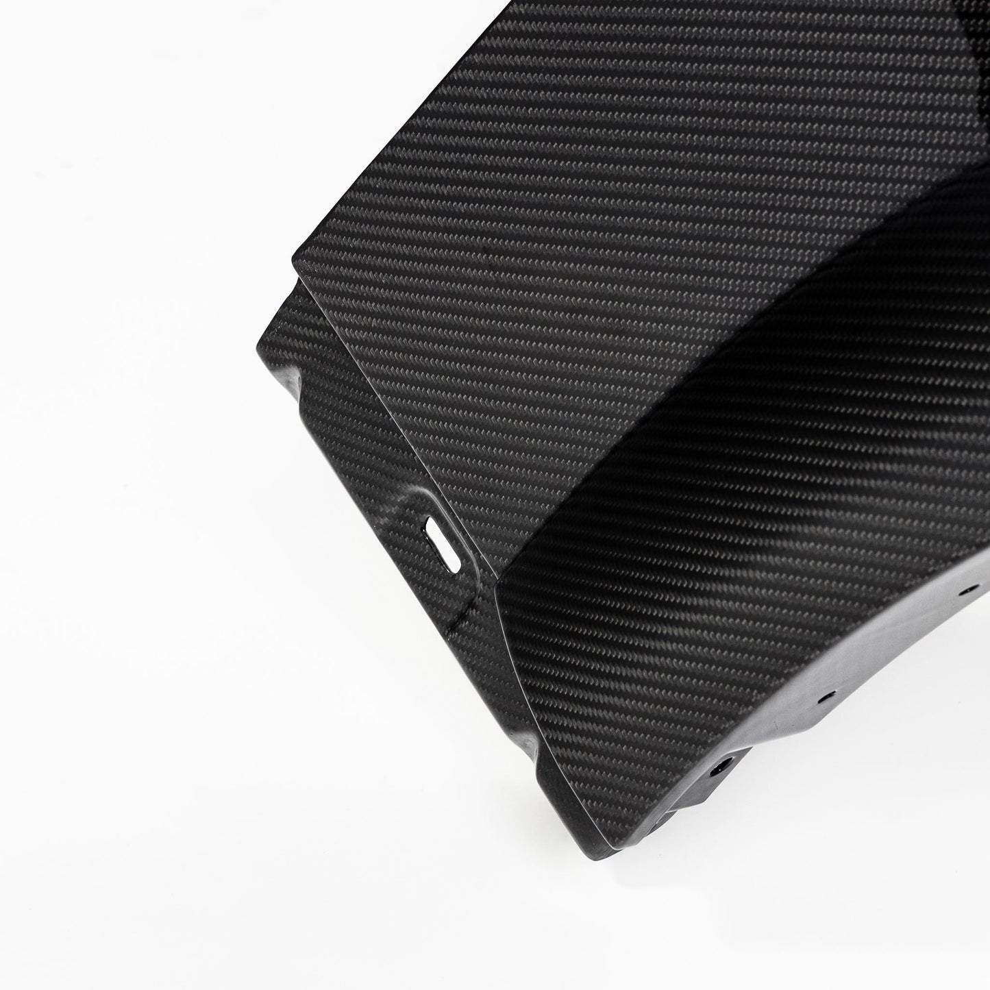 2015-2025 Dodge Charger Dry Gloss Carbon Fiber Type-Hellcat Front Fenders Widebody w/Flares 1pc