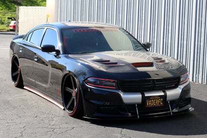 Carbon Fiber Front Wind Splitter- 2015-2018 Dodge Charger RT/ SXT