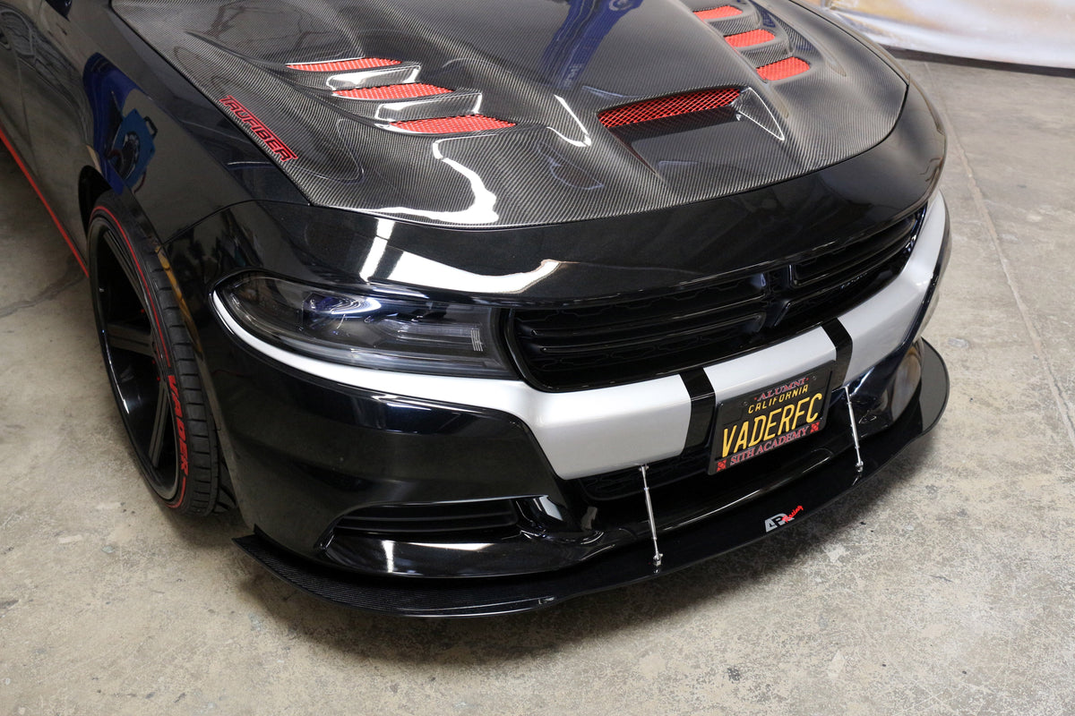 Carbon Fiber Front Wind Splitter- 2015-2018 Dodge Charger RT/ SXT