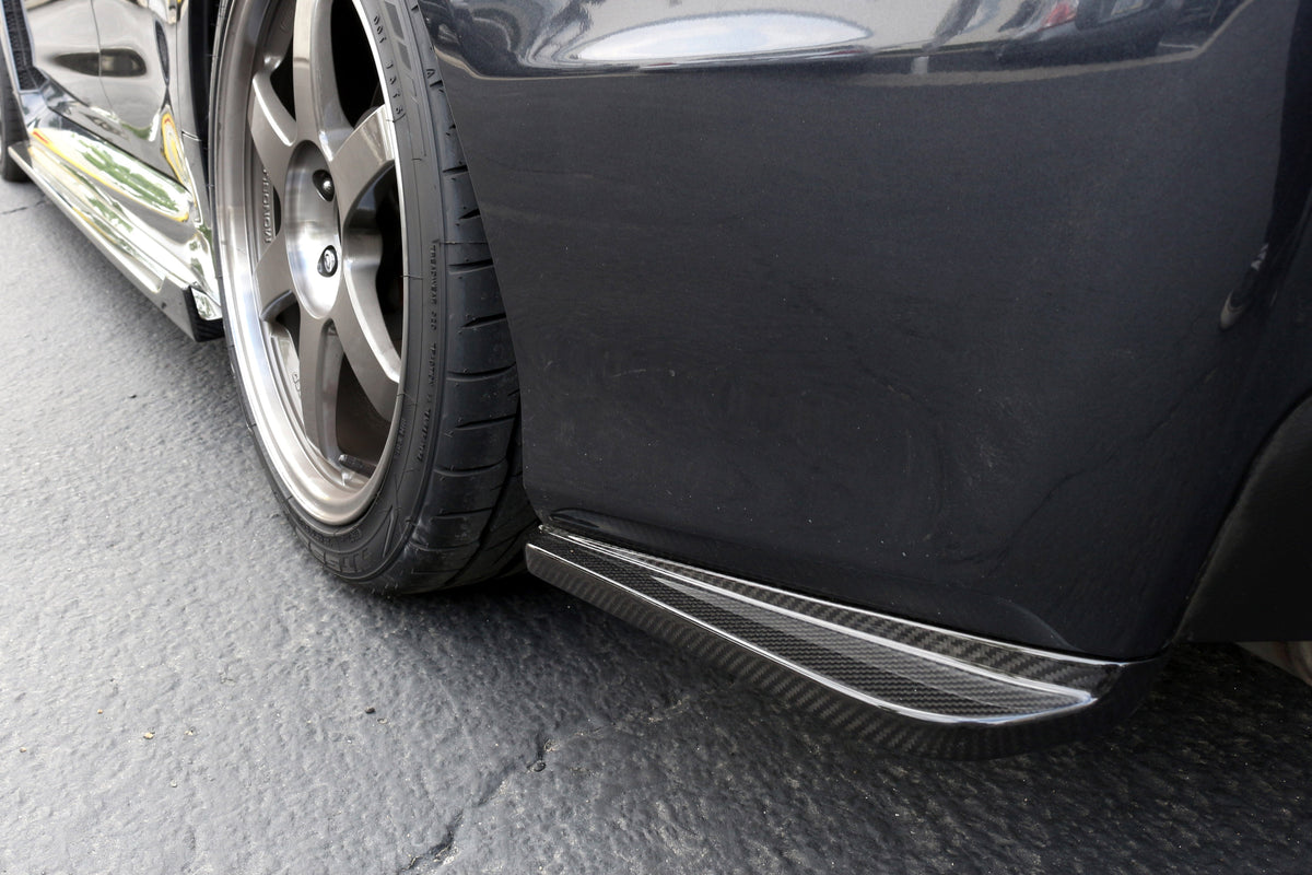 Carbon Fiber Rear Bumper Skirts - 2015-21 Subaru WRX /STI