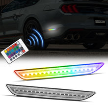 2015-2023 Mustang S550 RGB Clear LED Side Marker