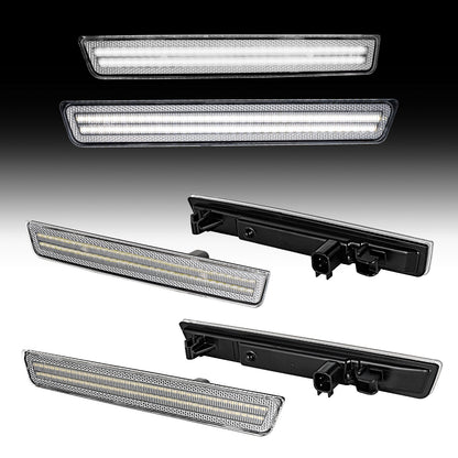 2015-2024 Dodge Challenger Clear White LED Side Markers
