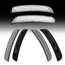 2015–2024 Dodge Charger Clear White LED Side Markers Set