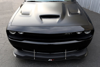 Carbon Fiber Front Wind Splitter- 2015-2023 Dodge Challenger Hellcat