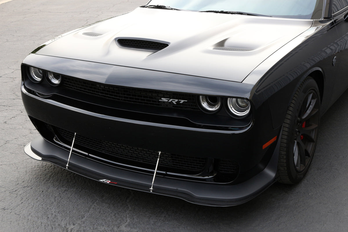 Carbon Fiber Front Wind Splitter- 2015-2023 Dodge Challenger Hellcat