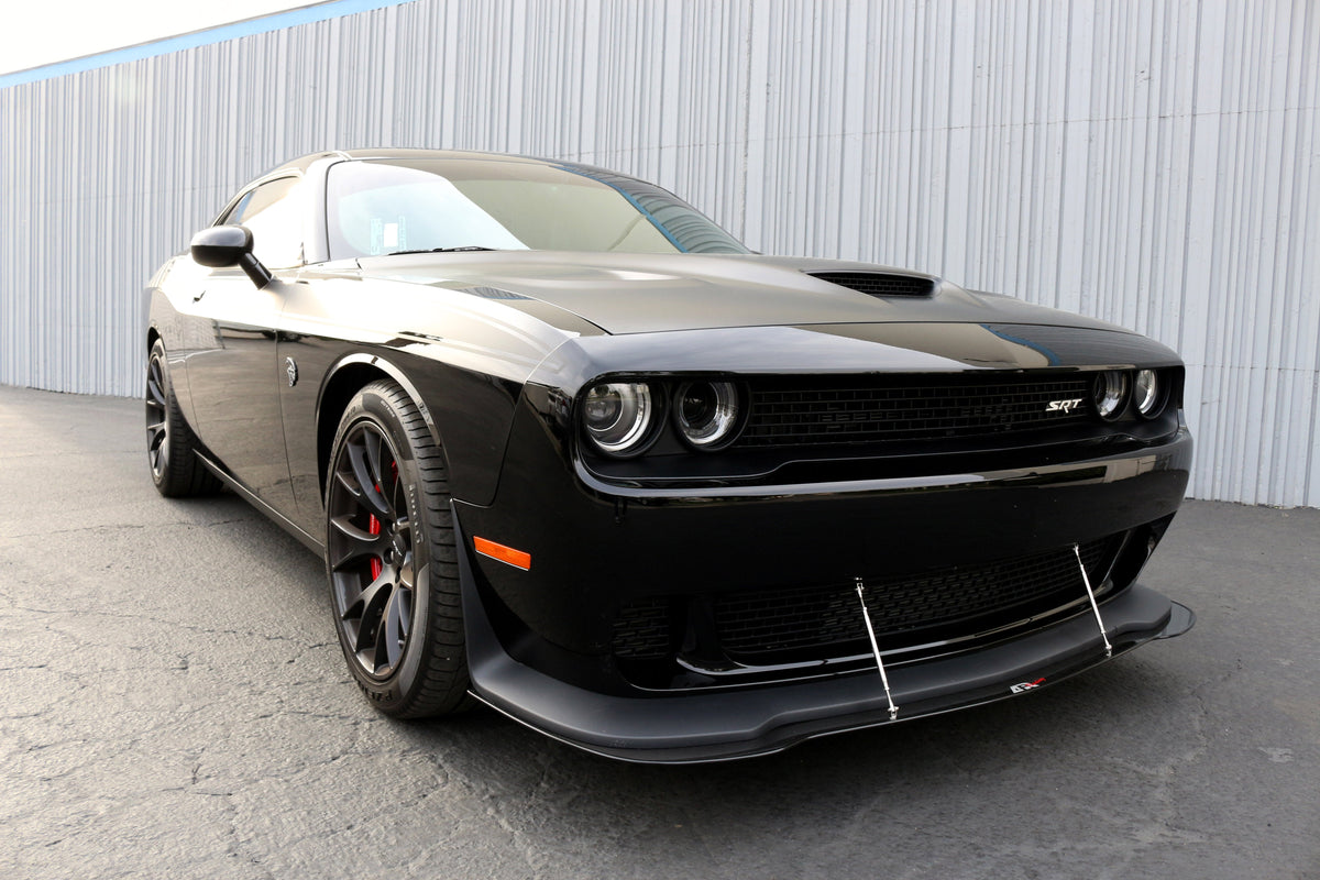 Carbon Fiber Front Wind Splitter- 2015-2023 Dodge Challenger Hellcat