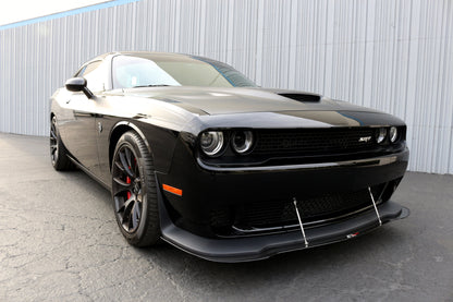 Carbon Fiber Front Wind Splitter- 2015-2023 Dodge Challenger Hellcat