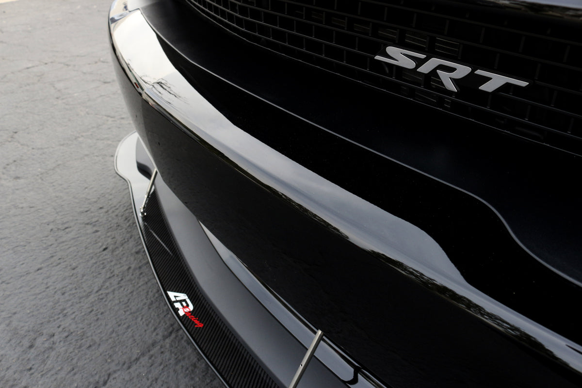 Carbon Fiber Front Wind Splitter- 2015-2023 Dodge Challenger Hellcat