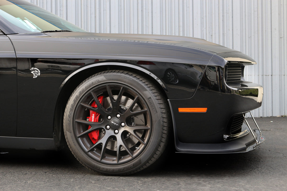 Carbon Fiber Front Wind Splitter- 2015-2023 Dodge Challenger Hellcat