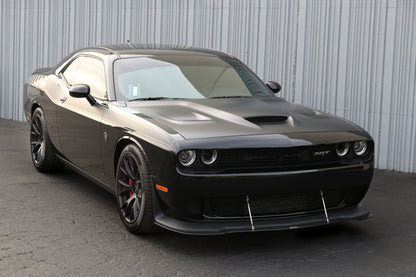 Carbon Fiber Front Wind Splitter- 2015-2023 Dodge Challenger Hellcat