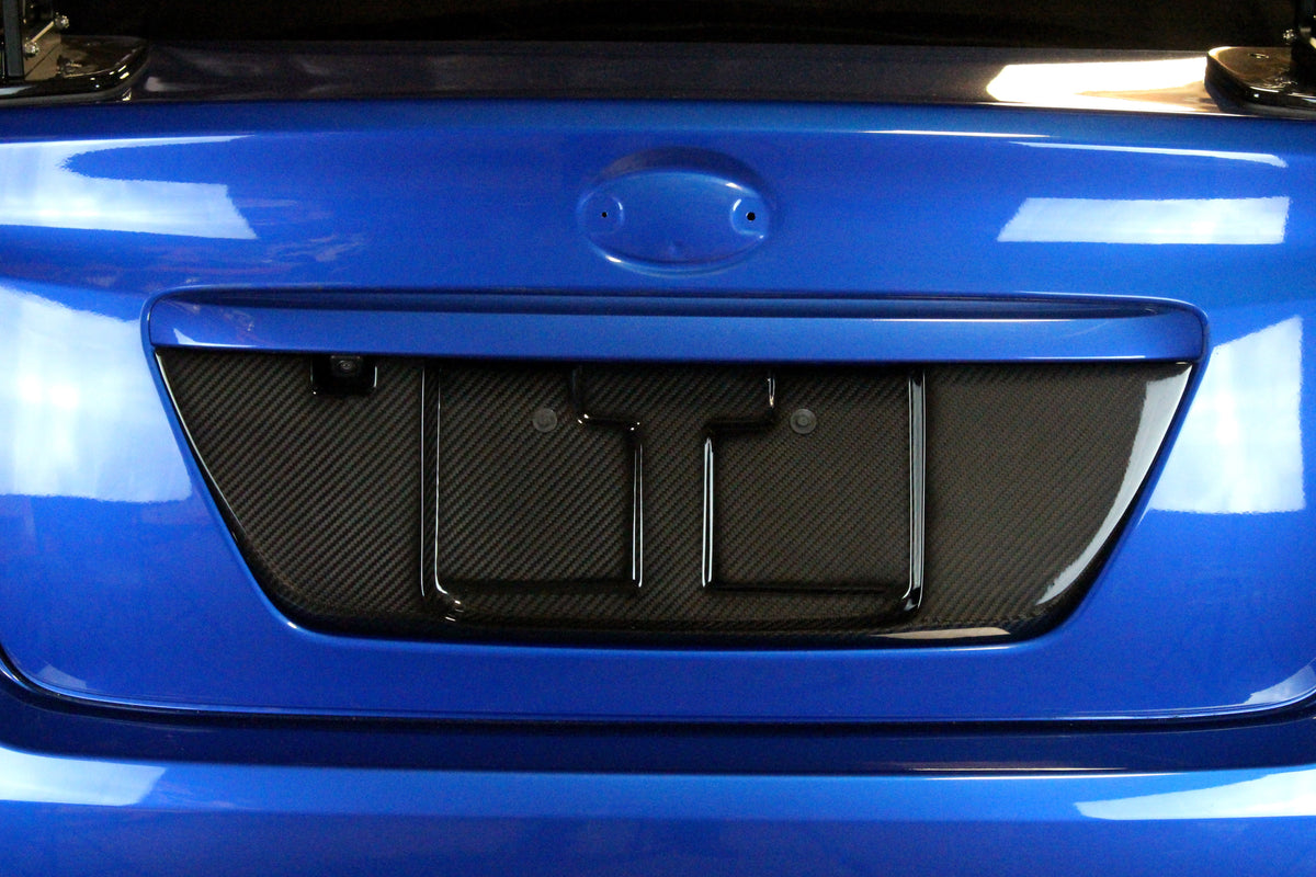 Carbon Fiber License Plate Frame - Subaru WRX/ STI Sedan 2015-2021
