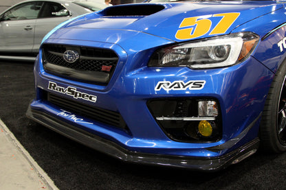 Carbon Fiber Front Bumper Canards ( Bottom)- 2015-2017 Subaru WRX STI