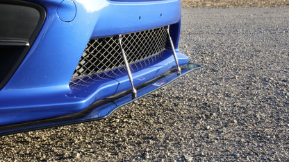 Carbon Fiber Wind Splitter w/ Rods-Subaru WRX 2015-2017 (WRX Only)
